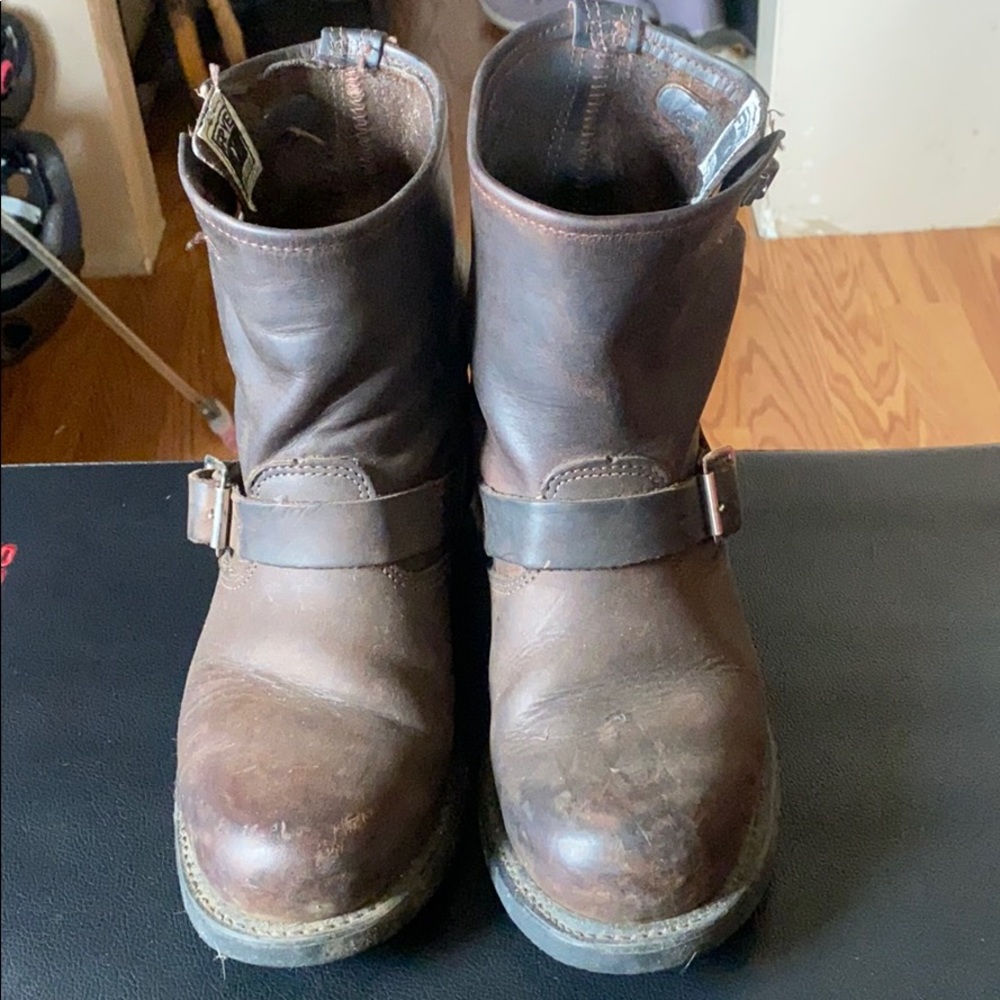 Frye motorcycle booties
